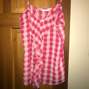Red checkered Cami- CAbi